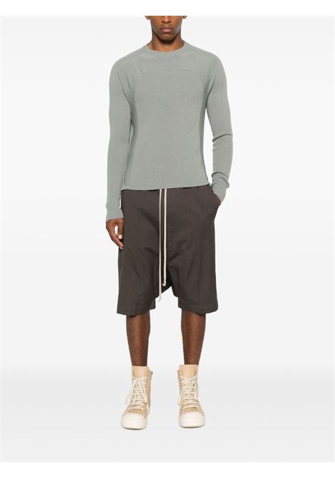 ribbed geo man washed indigo RICK OWENS | RU02E1639 RIBM06